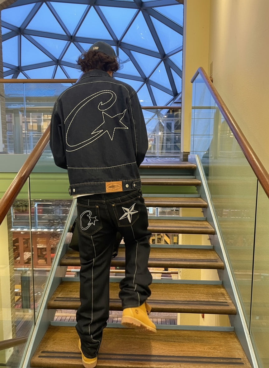 Corteiz C-Star Stitch-Down Jeans