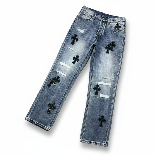 Chrome Hearts Pants Blue