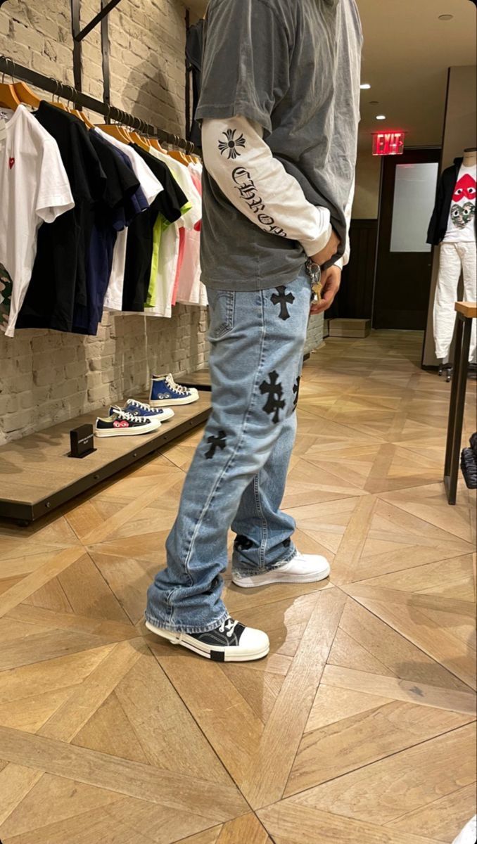 Chrome Hearts Pants Blue