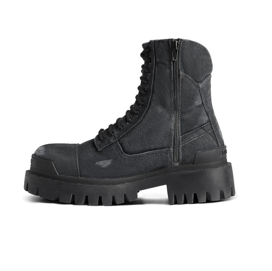 Balenciaga Black Strike Boot