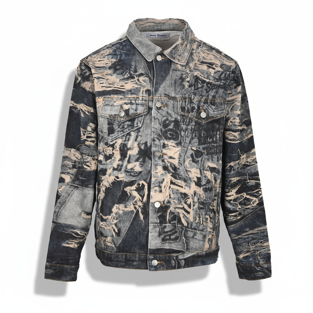 Acne Studios Denim Jacket in Blue