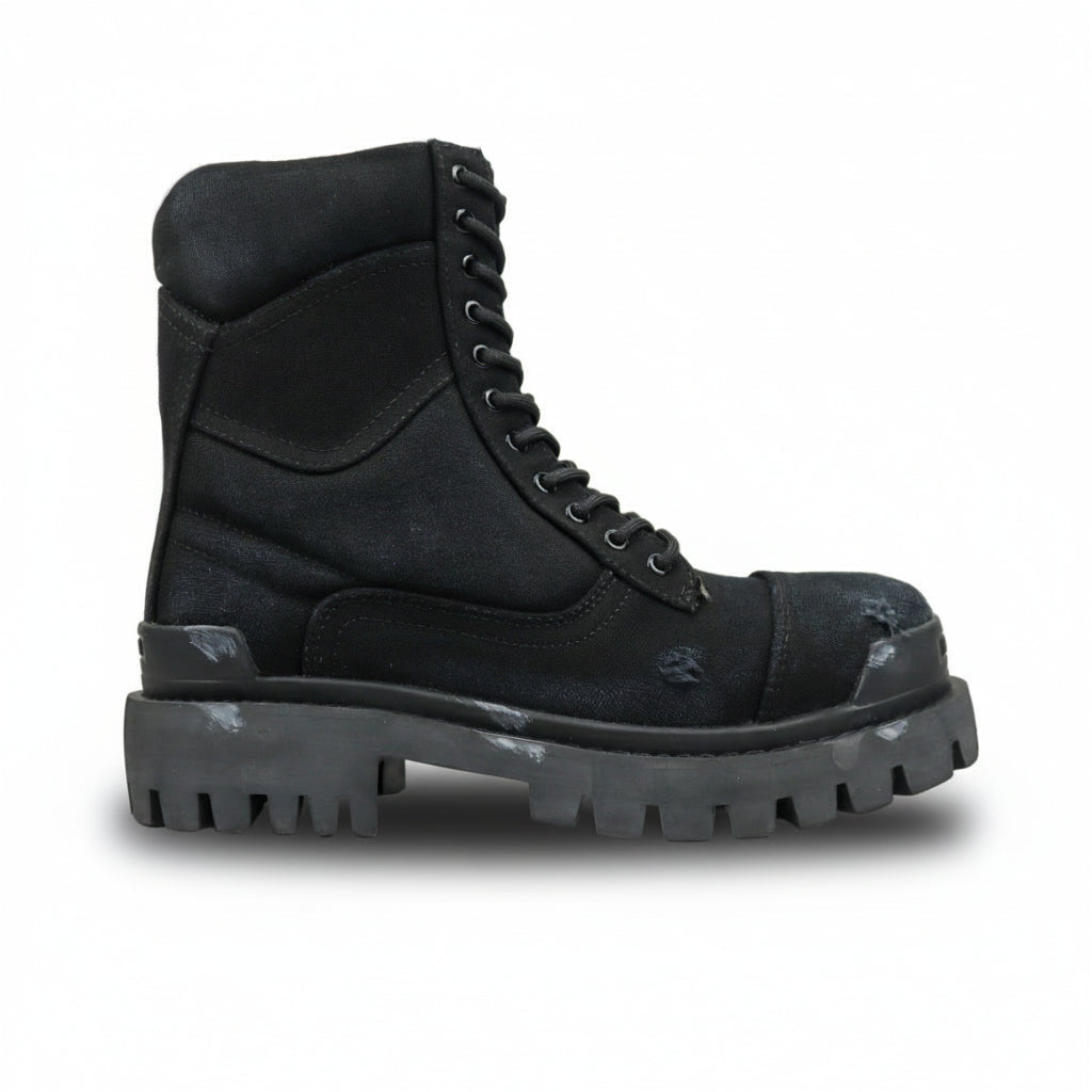 Balenciaga Black Strike Boot