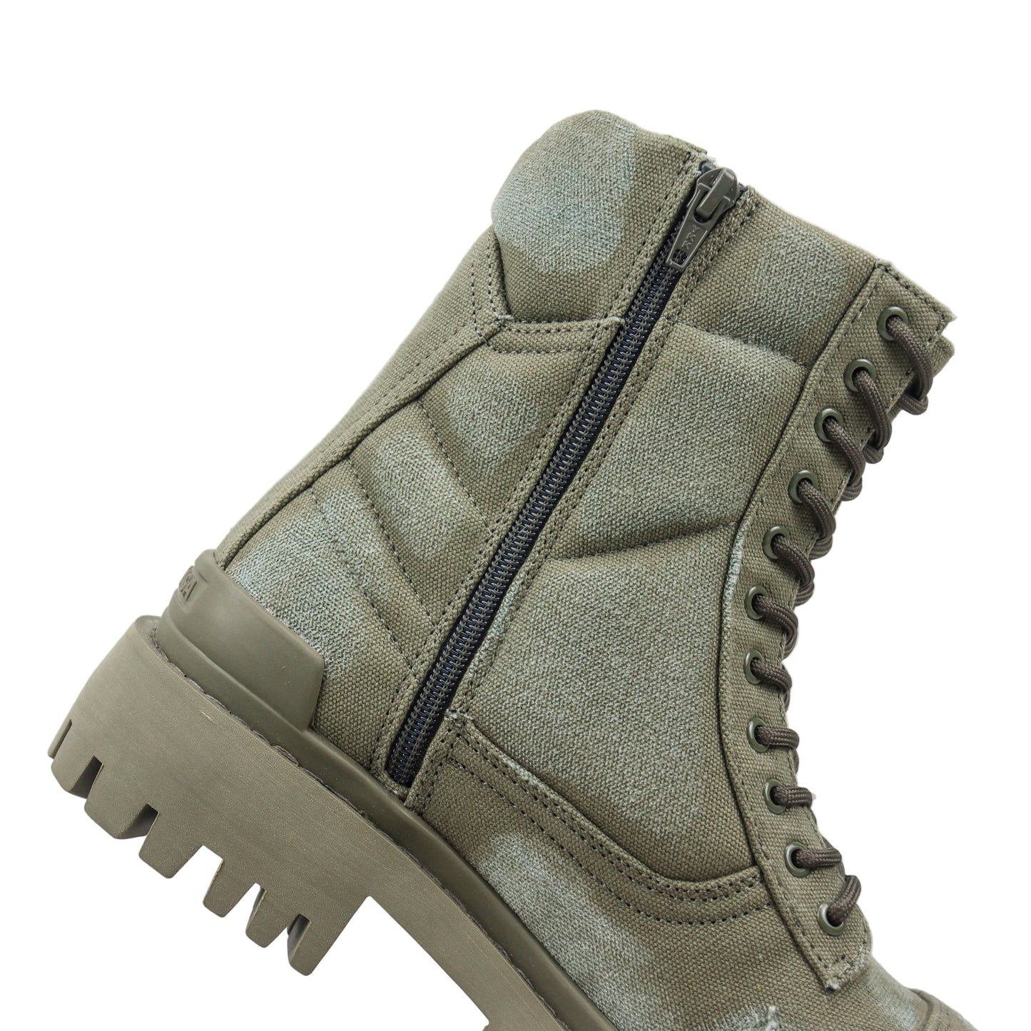 Balenciaga Green Strike Boot