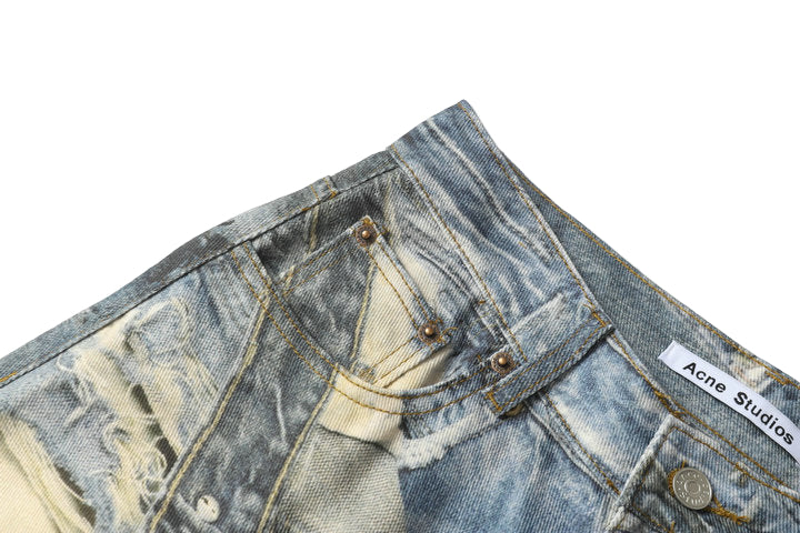Acne Studios Blue Super Baggy Fit 2023 Jeans