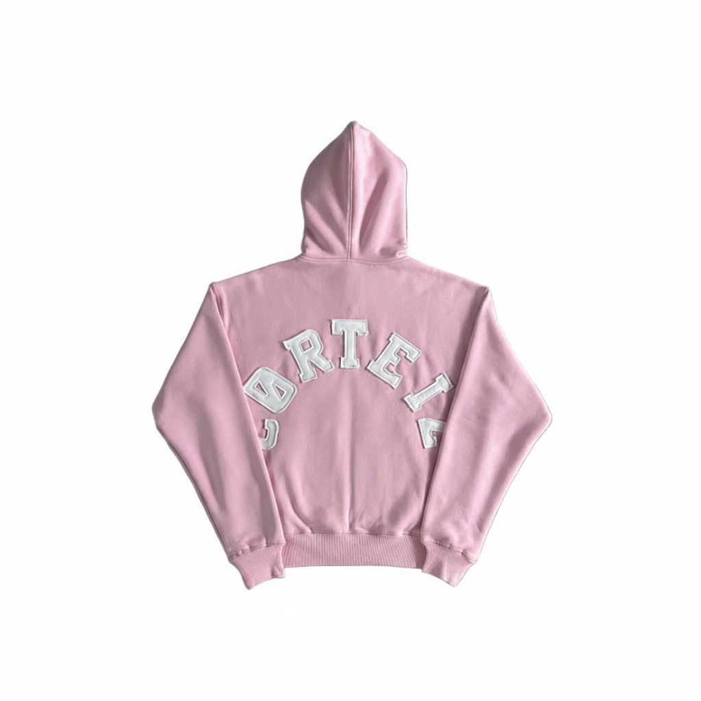 Corteiz College Arch Tracksuit Pink
