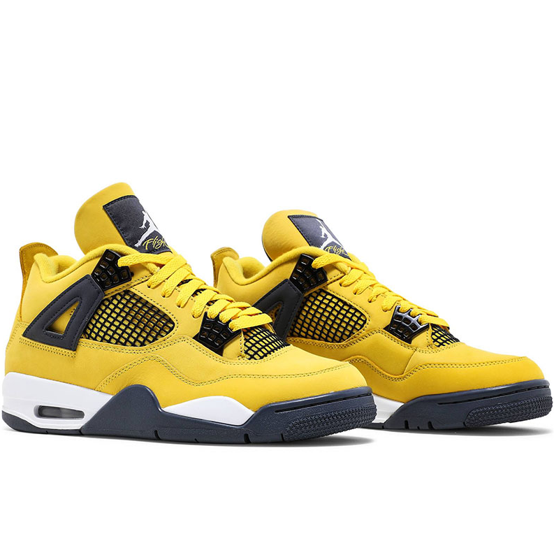 Air Jordan 4 Retro "Lightning Tour Yellow"