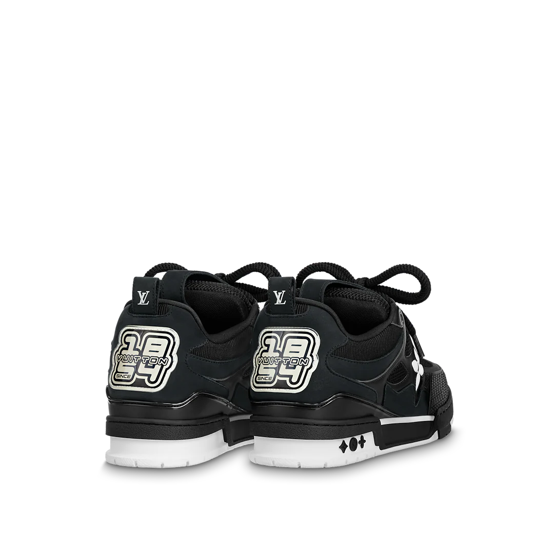 LV Skate Sneakers - Black/White