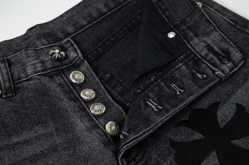 Chrome Hearts Box Purple Pants