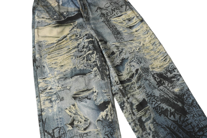 Acne Studios Blue Super Baggy Fit 2023 Jeans