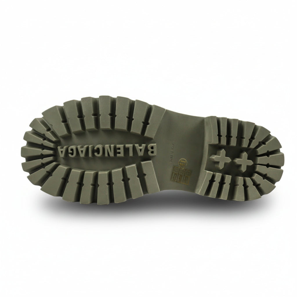 Balenciaga Green Strike Boot