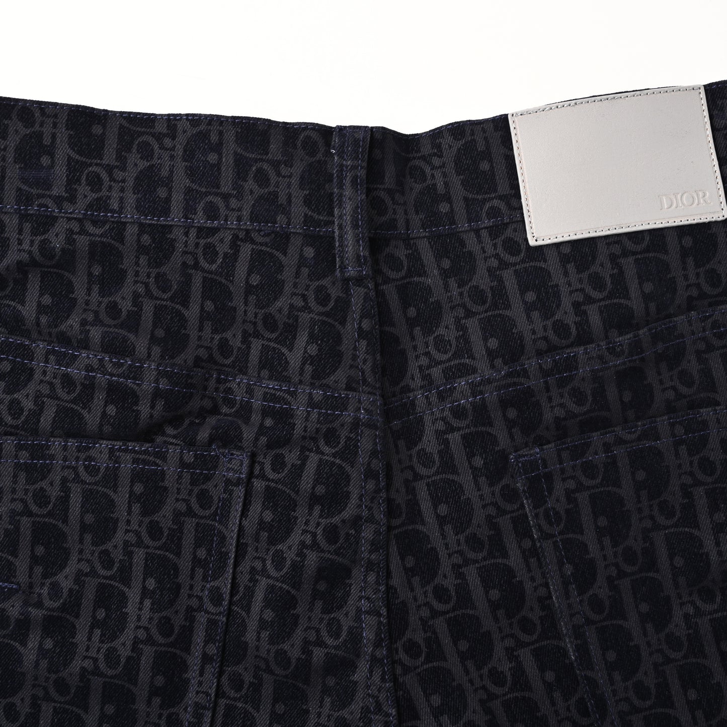 Dior × KAWS Snake Year Limited Edition Oblique Denim Pants