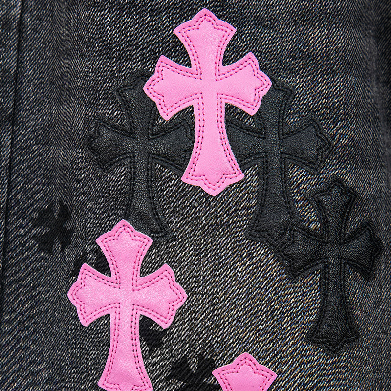 Chrome Hearts Box Purple Pants