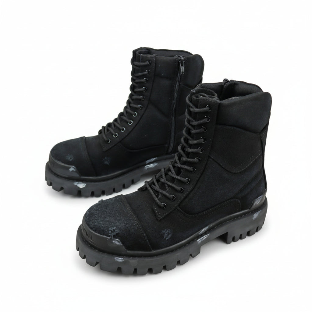 Balenciaga Black Strike Boot