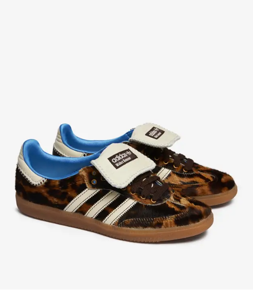Adidas Samba "Wales Bonner - Leopard Pony Hair"