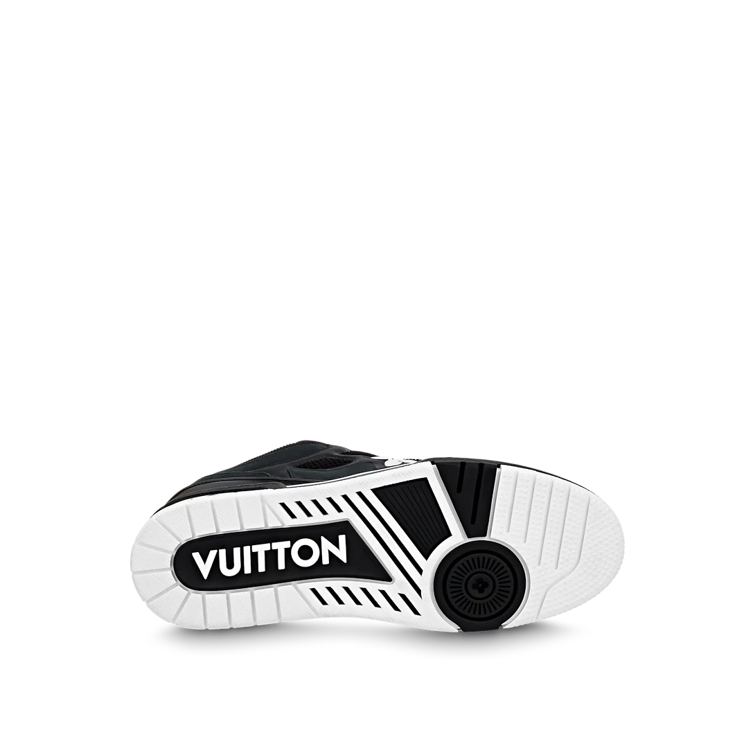 LV Skate Sneakers - Black/White