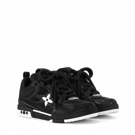 Lv Skate Sneaker - Black/White