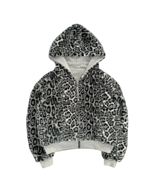 SNOW LEOPARD REVERSIBLE ZIPUP
