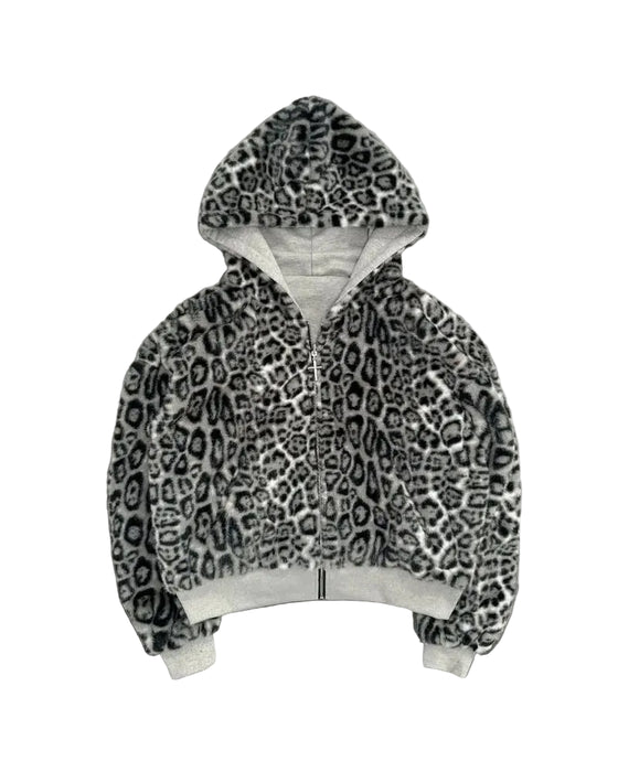 SNOW LEOPARD REVERSIBLE ZIPUP